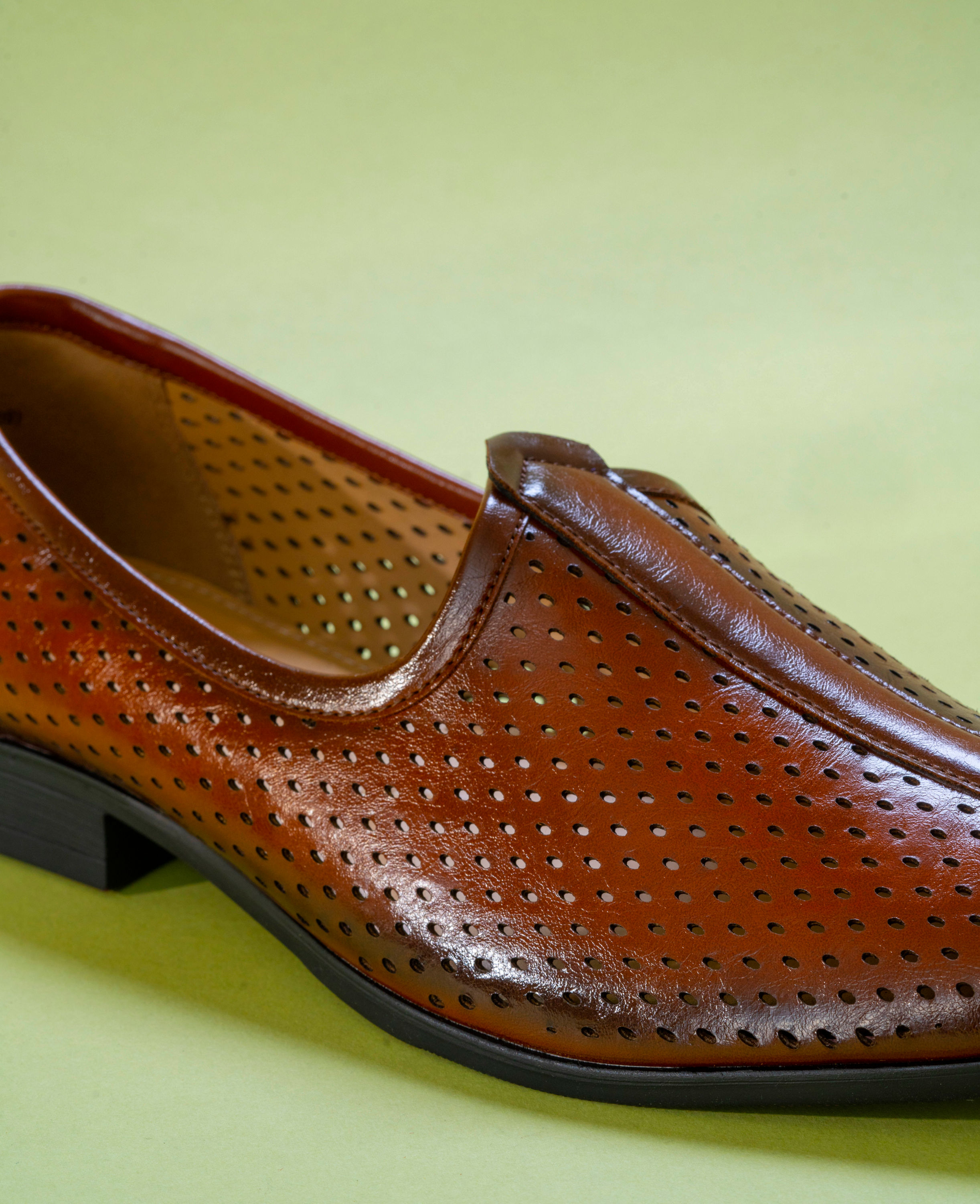 Manyavar Men Chic Brown Festive Shoe