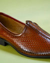 Manyavar Men Chic Brown Festive Shoe