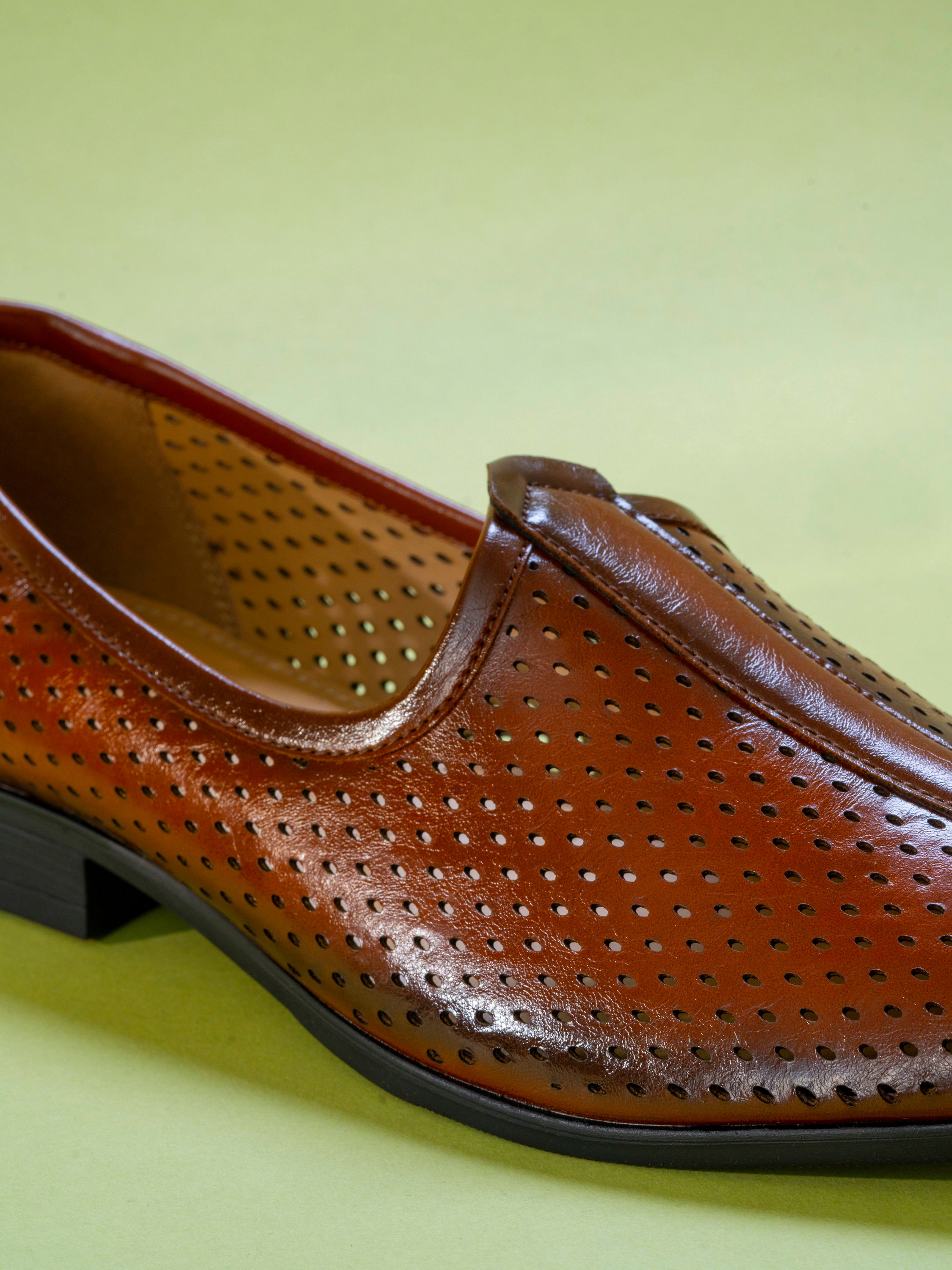 Manyavar Men Chic Brown Festive Shoe