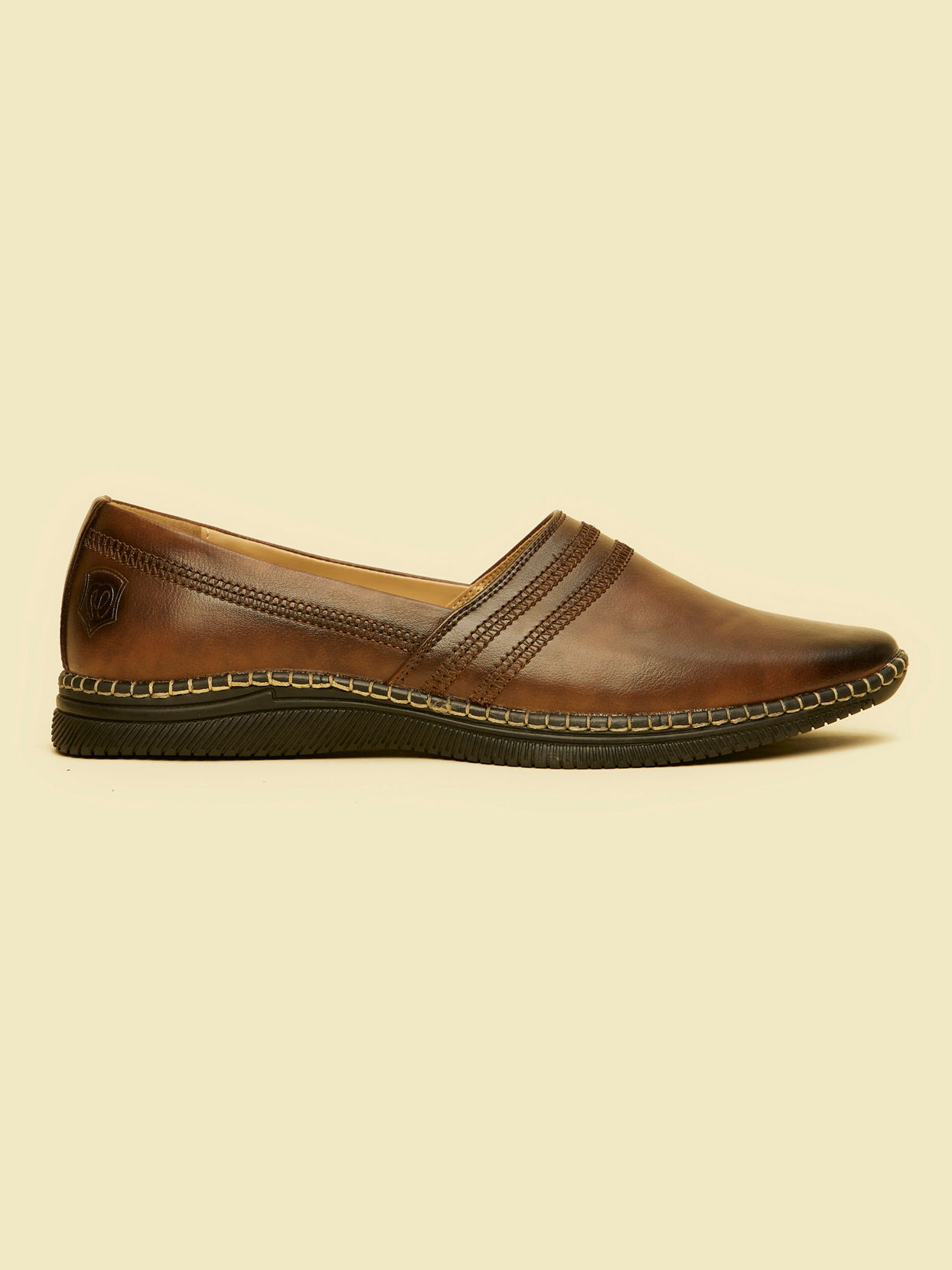 Manyavar Men Brown Elegance Shoe