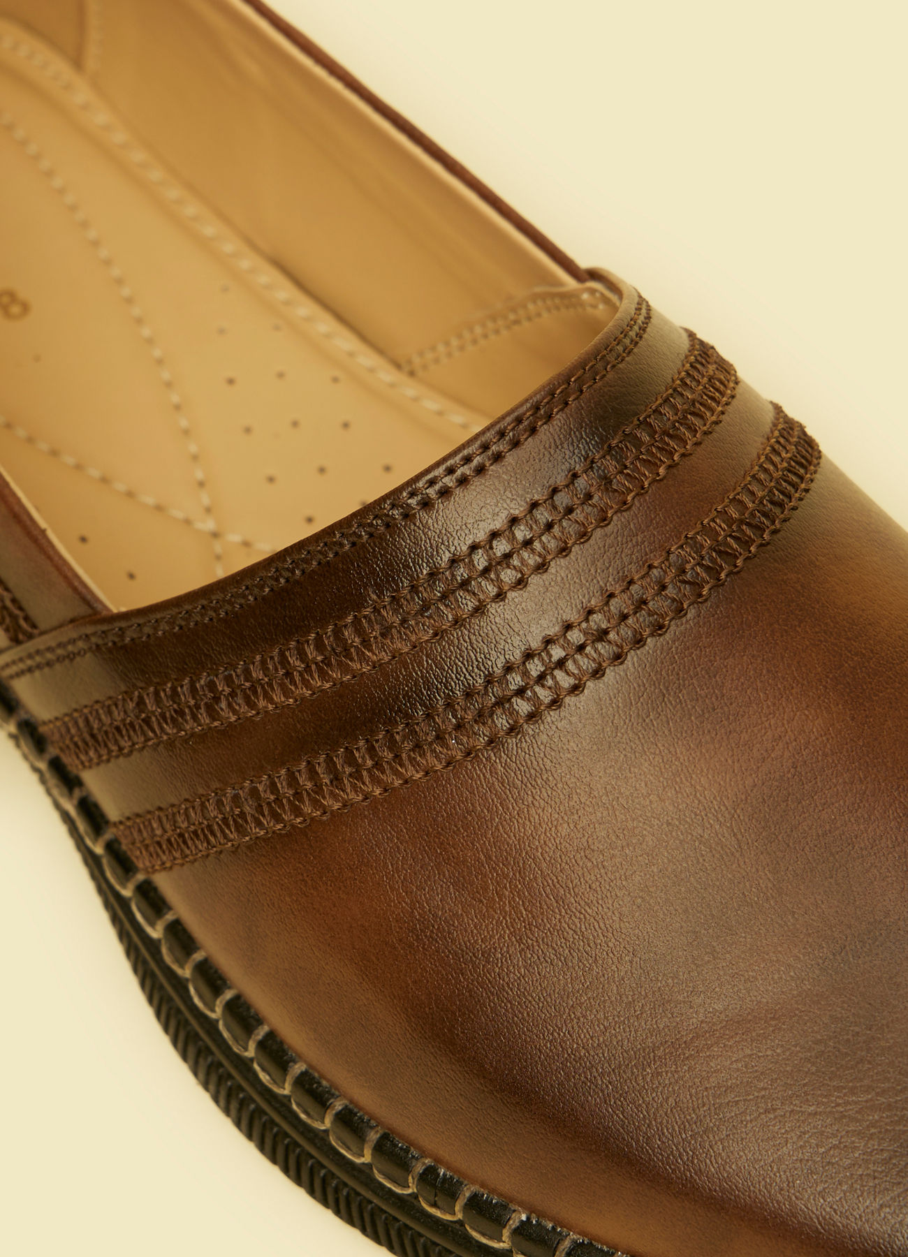 Manyavar Men Brown Elegance Shoe