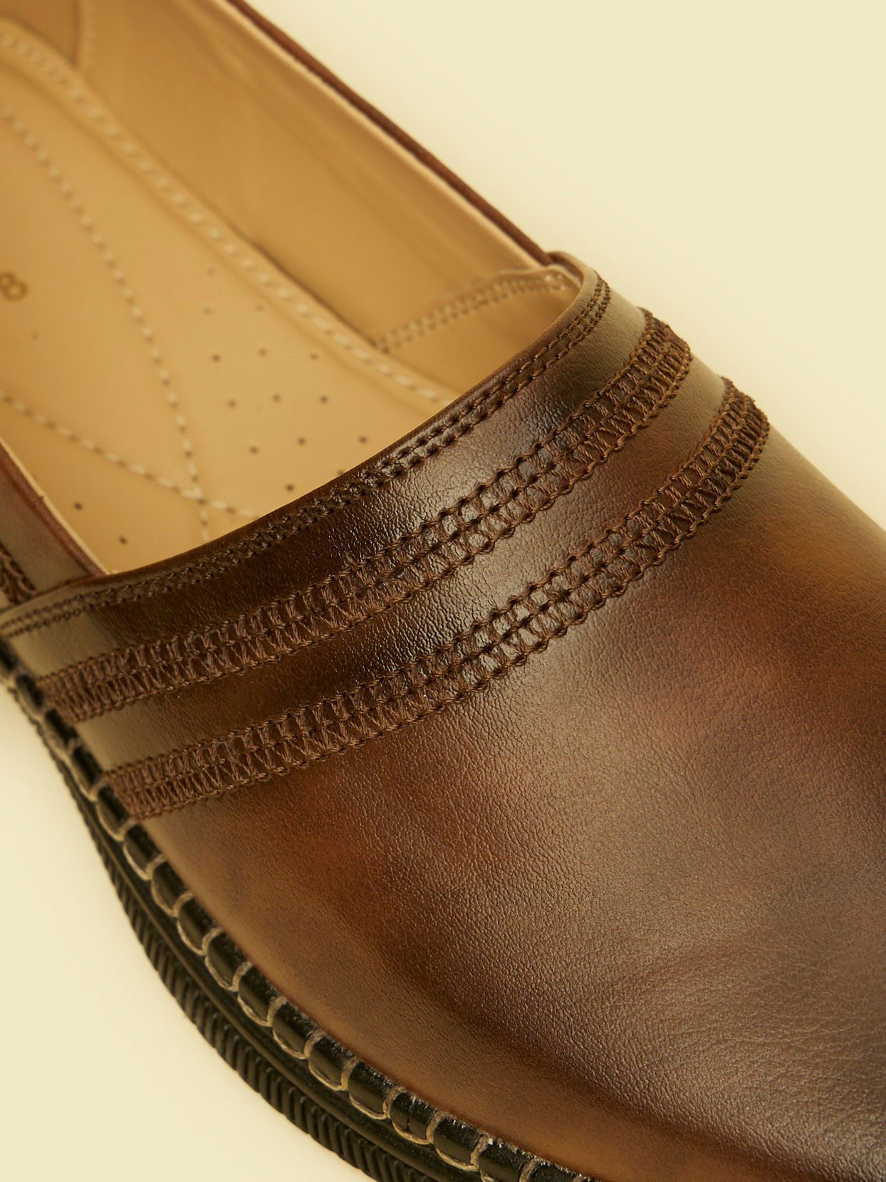 Manyavar Men Brown Elegance Shoe
