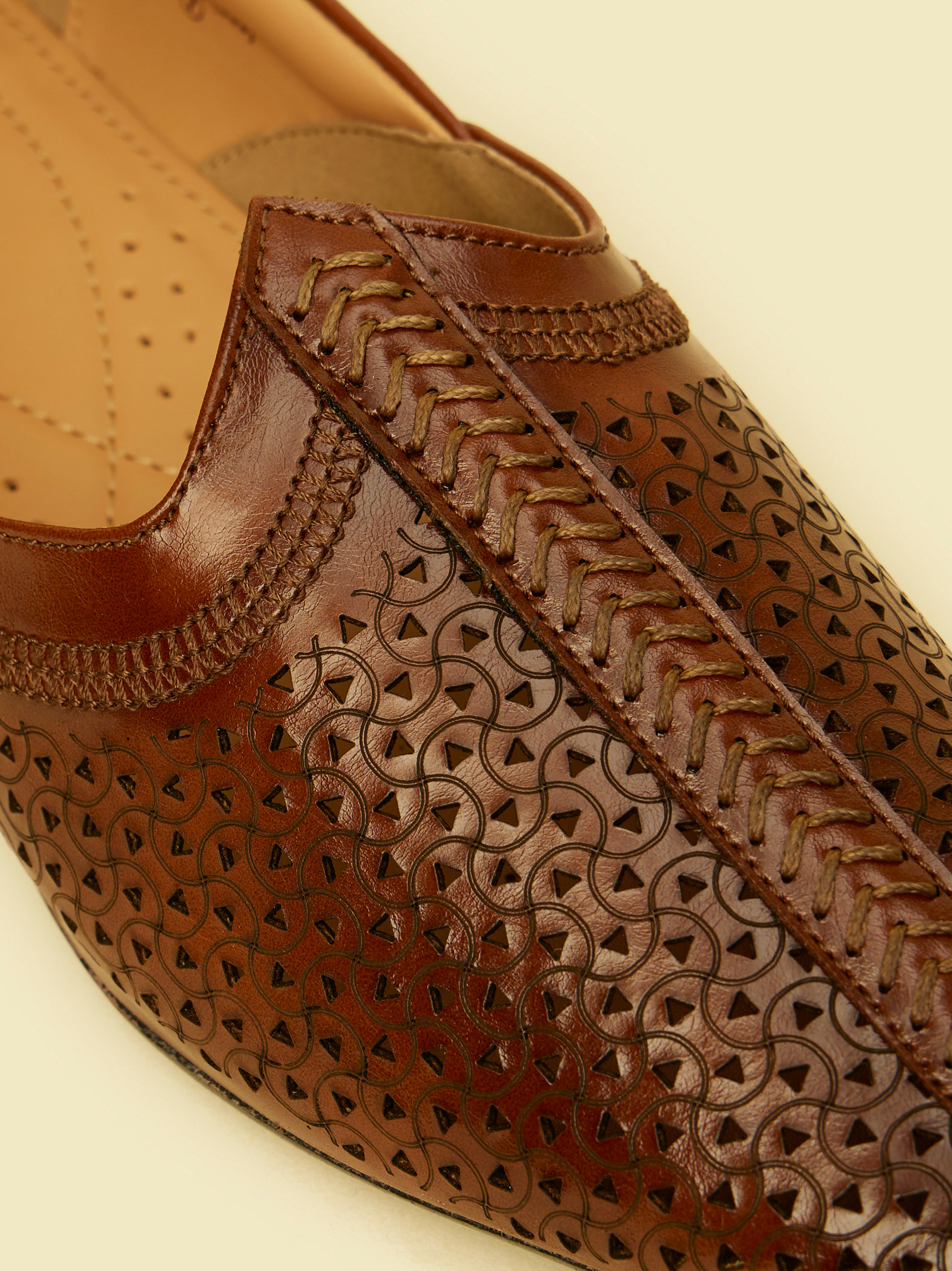 Manyavar Men Brown Ethnic Wedding Shoe