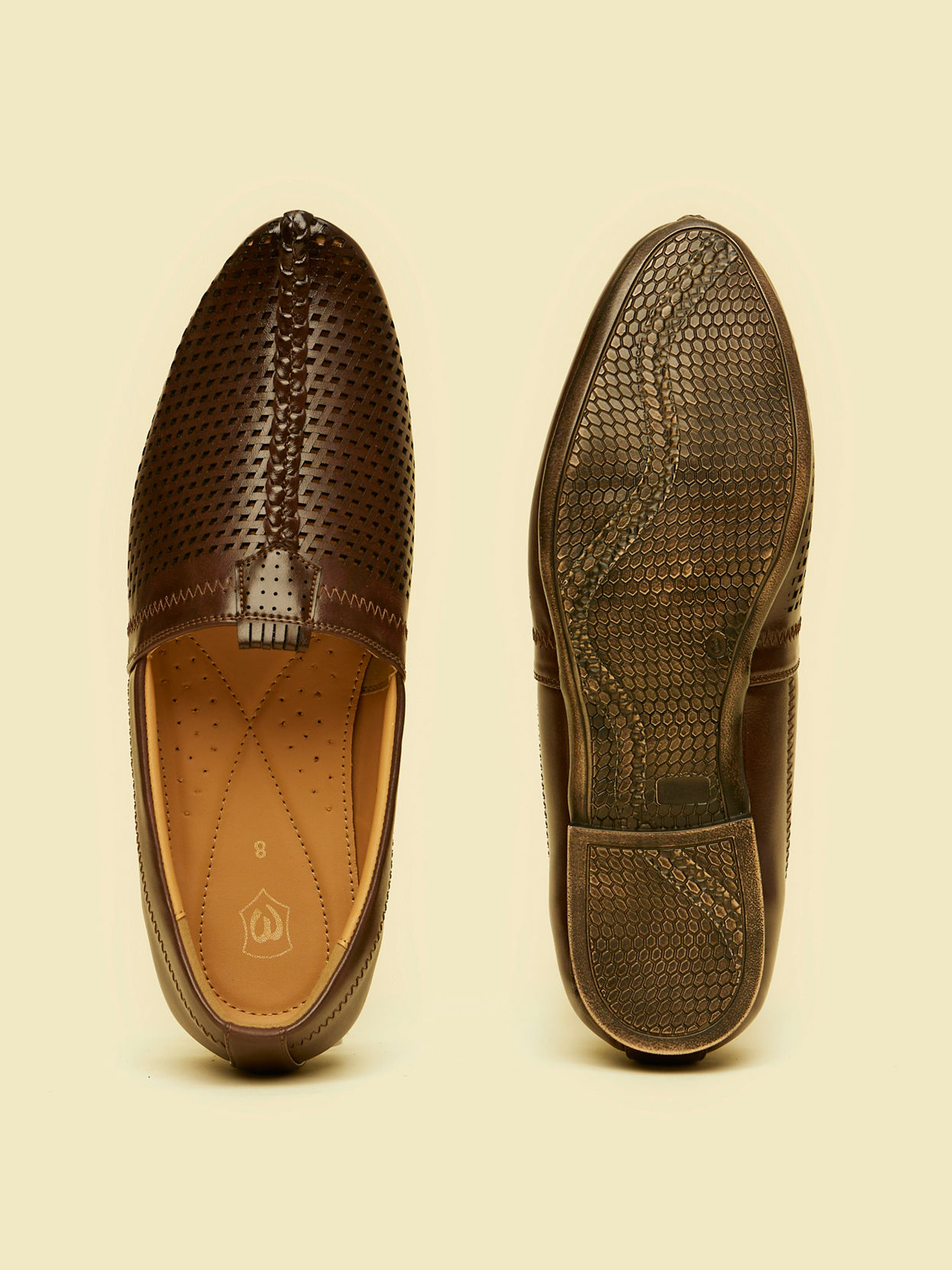 Manyavar Men Regal Brown Shoe