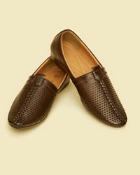 Manyavar Men Regal Brown Shoe
