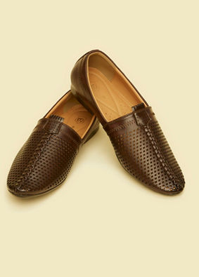 Manyavar Men Regal Brown Shoe