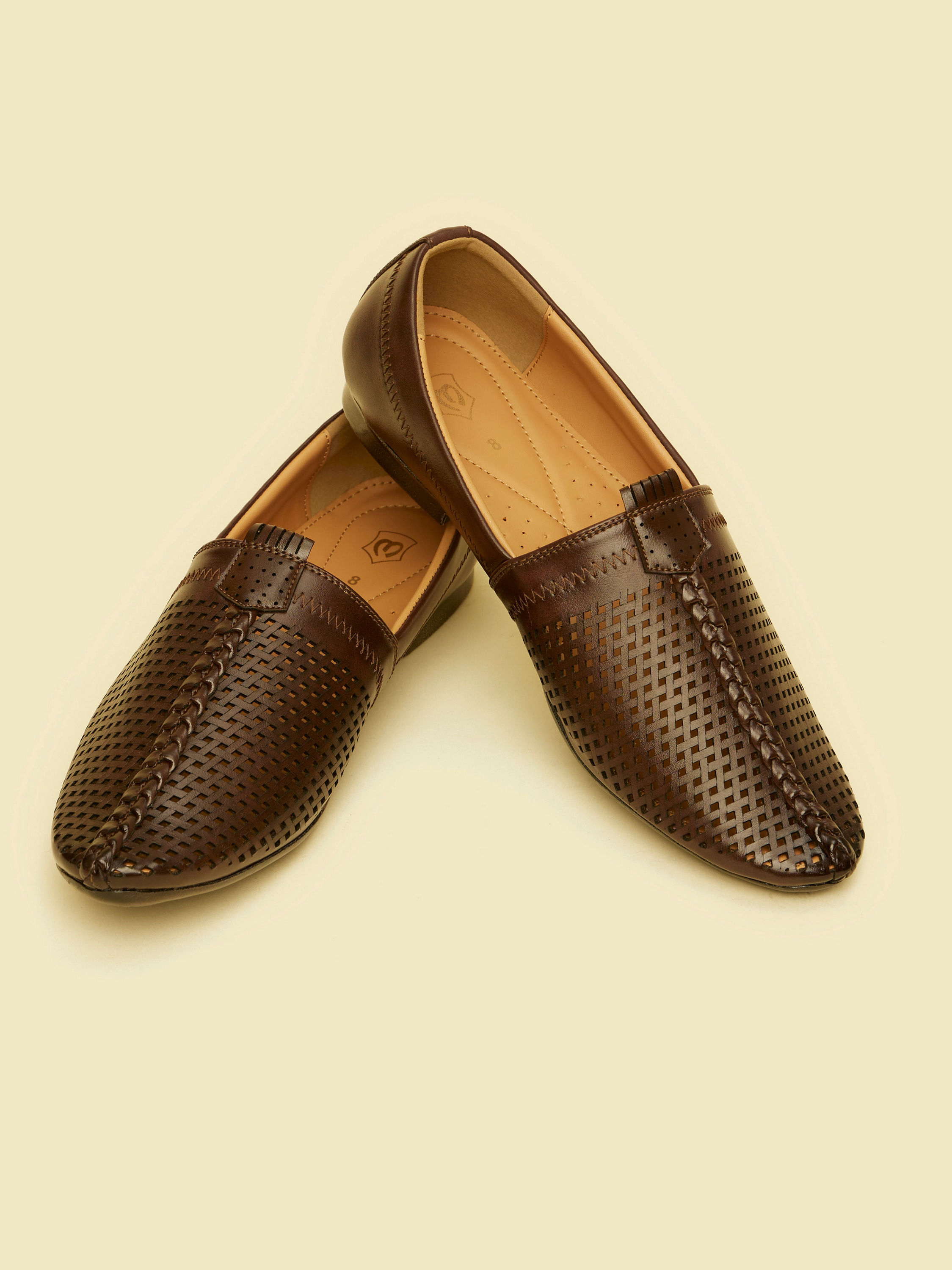 Manyavar Men Regal Brown Shoe