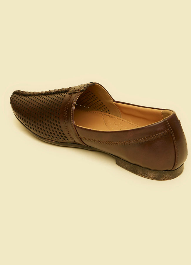 Manyavar Men Regal Brown Shoe