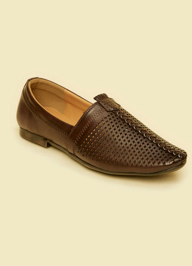 Manyavar Men Regal Brown Shoe