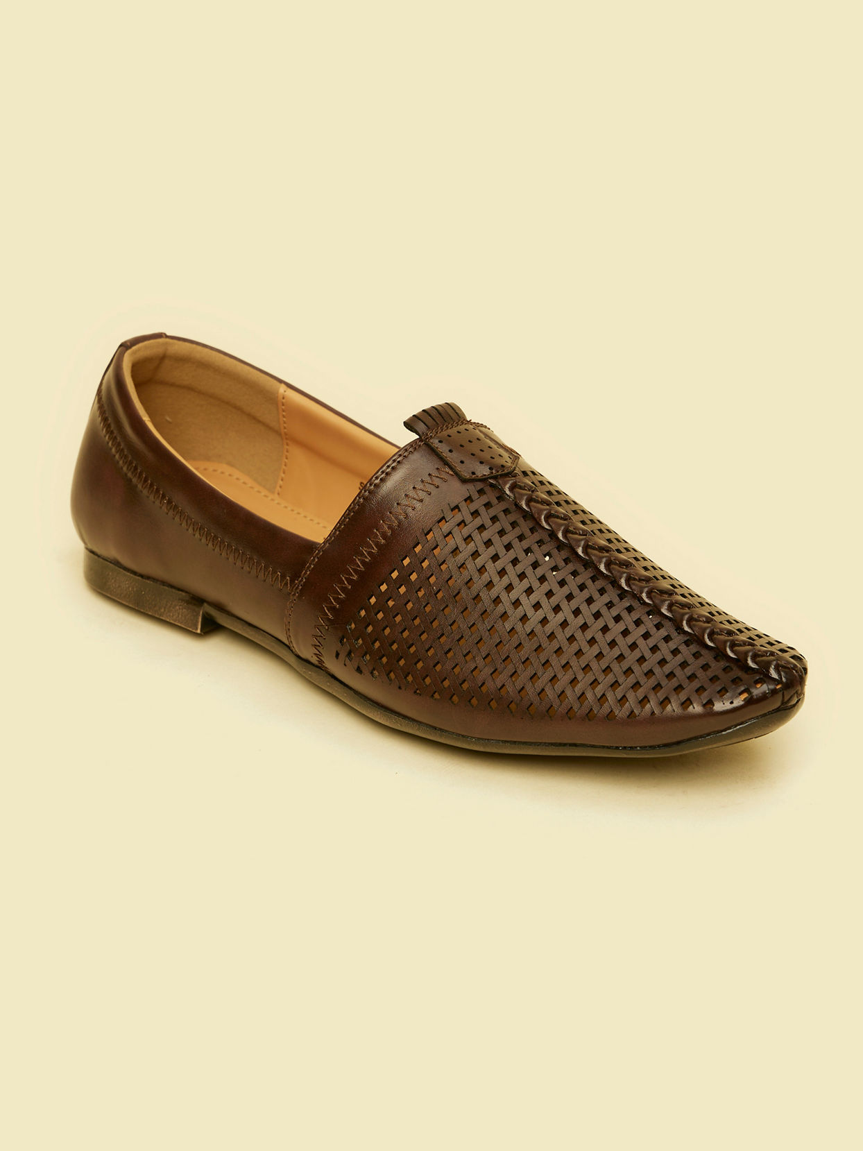 Manyavar Men Regal Brown Shoe