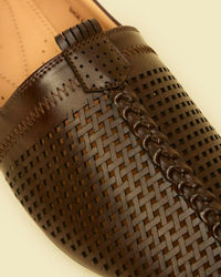 Manyavar Men Regal Brown Shoe