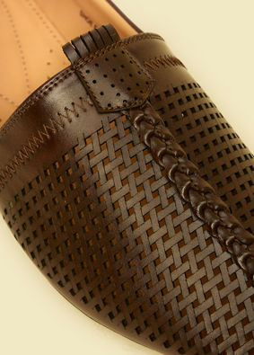 Manyavar Men Regal Brown Shoe