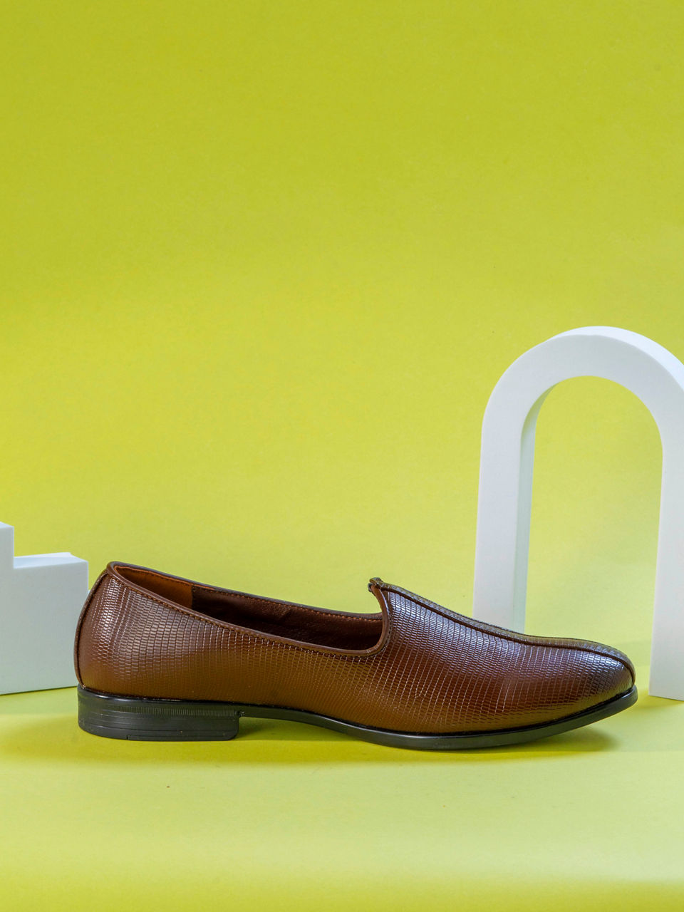 Manyavar Men Dark Brown Serenity Shoe