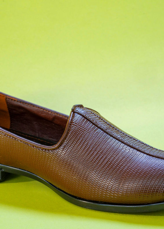 Manyavar Men Dark Brown Serenity Shoe