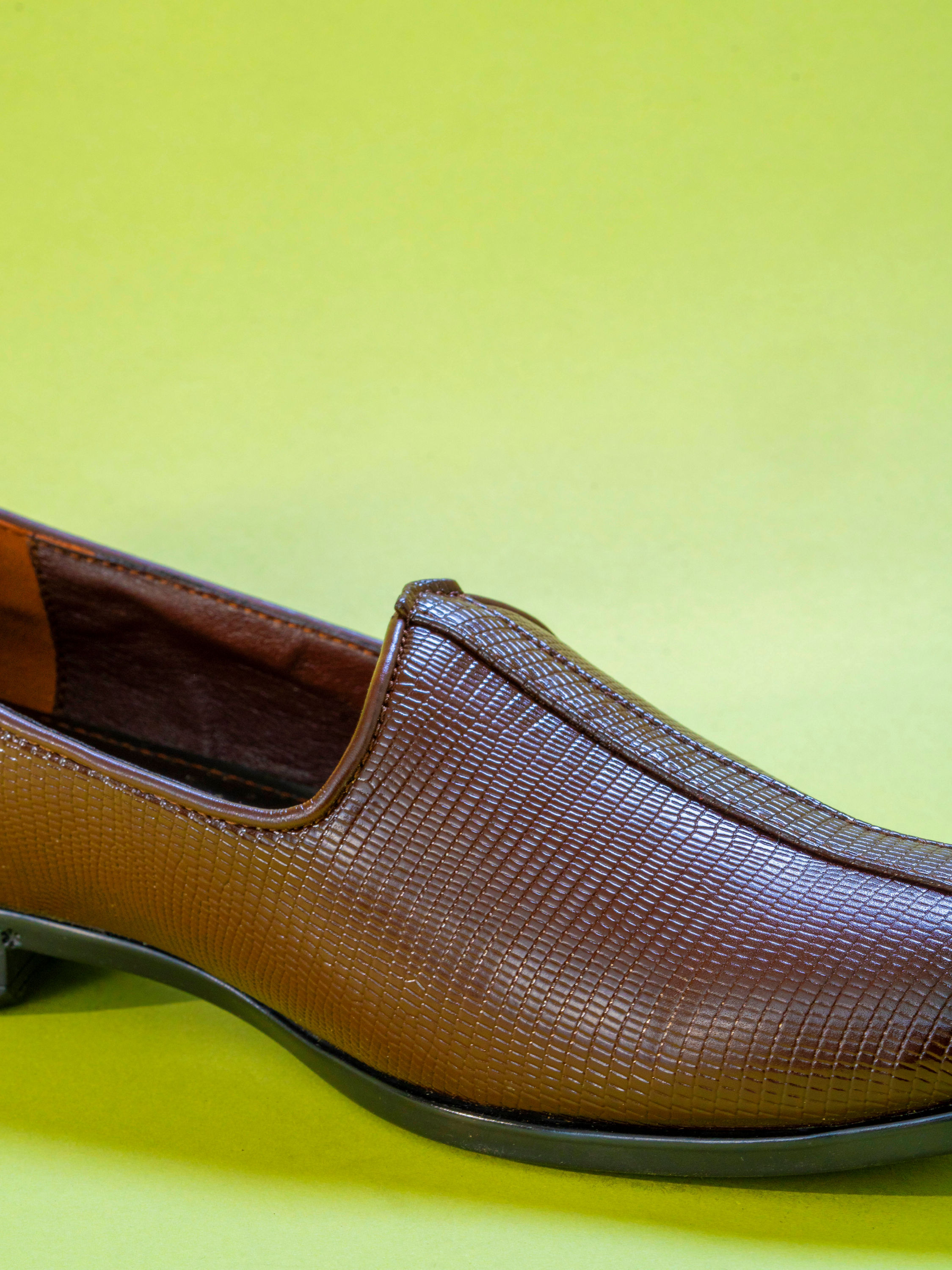 Manyavar Men Dark Brown Serenity Shoe