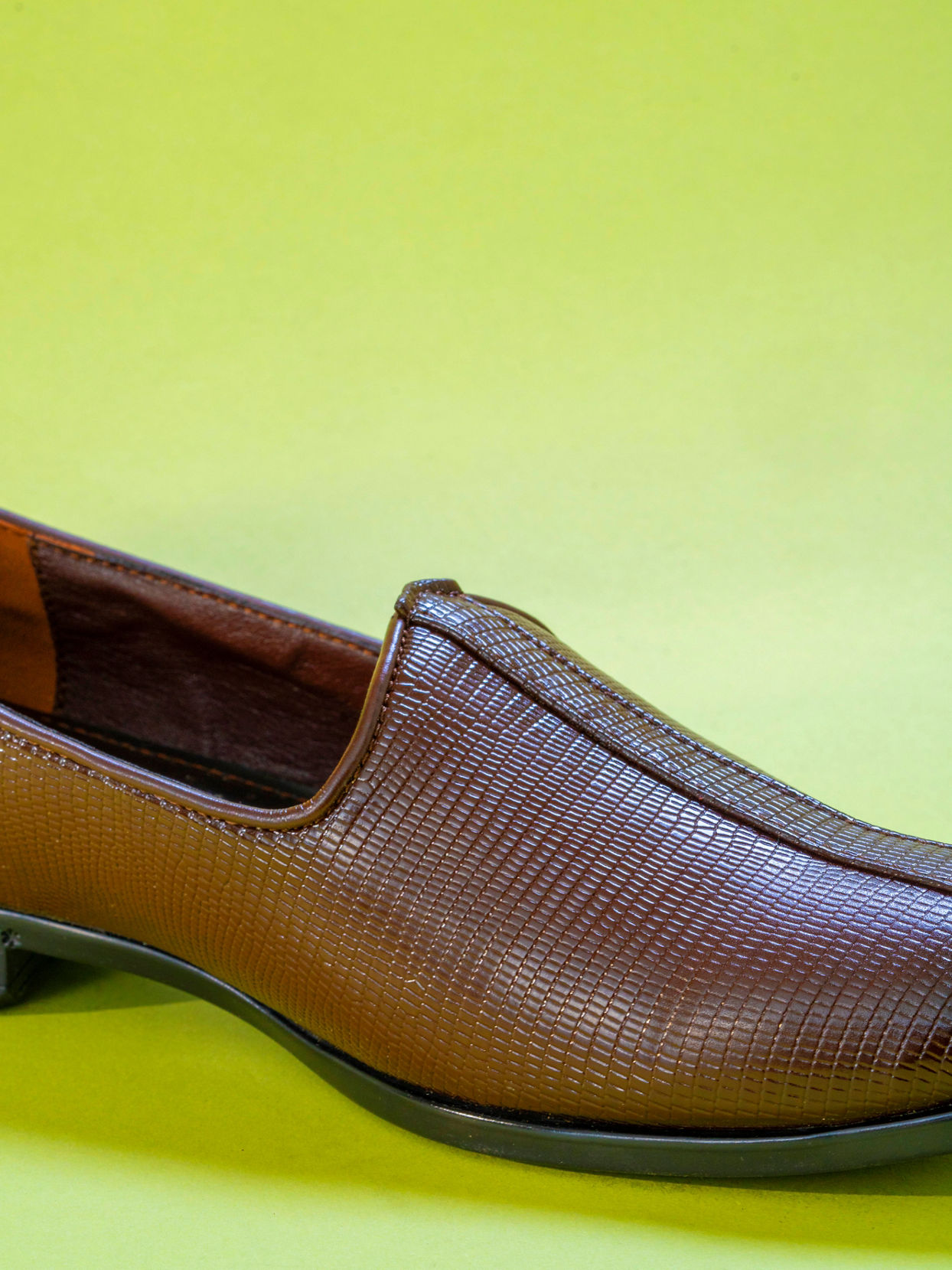 Manyavar Men Dark Brown Serenity Shoe