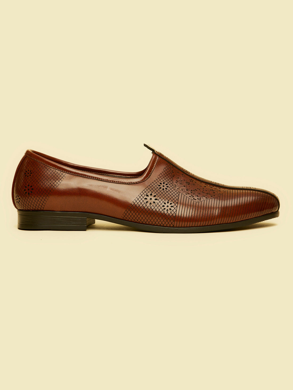 Manyavar Men Dashing Brown Shoe