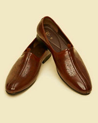 Manyavar Men Dashing Brown Shoe
