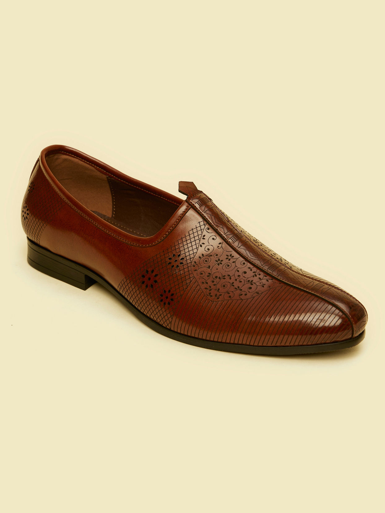 Manyavar Men Dashing Brown Shoe