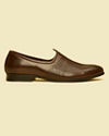 Manyavar Men Dark Brown Elegance Shoe