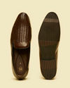 Manyavar Men Brown Charm Festive Shoe