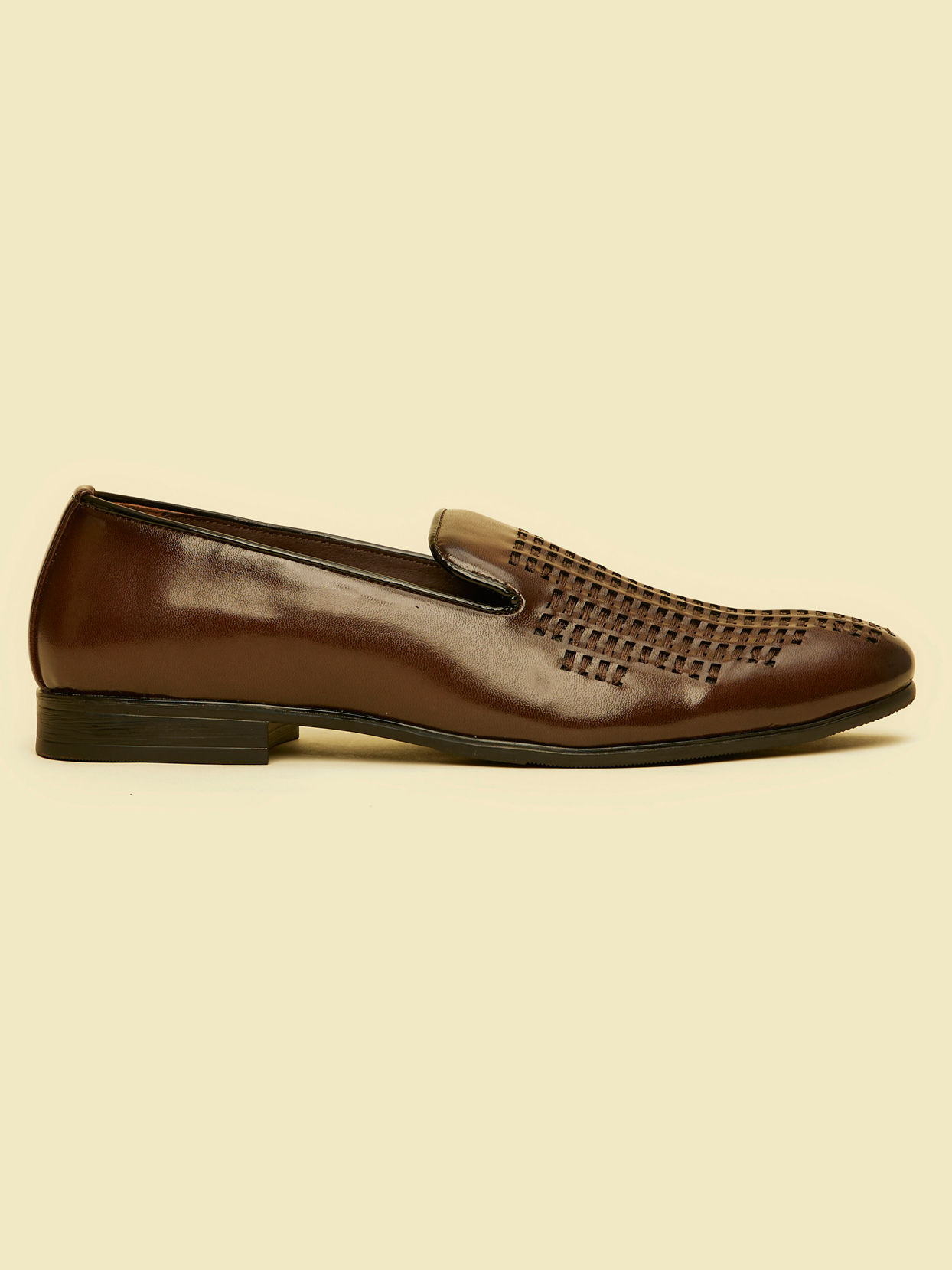Manyavar Men Brown Charm Festive Shoe