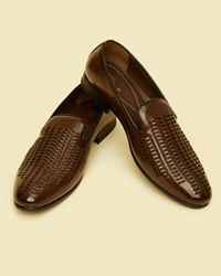Manyavar Men Brown Charm Festive Shoe