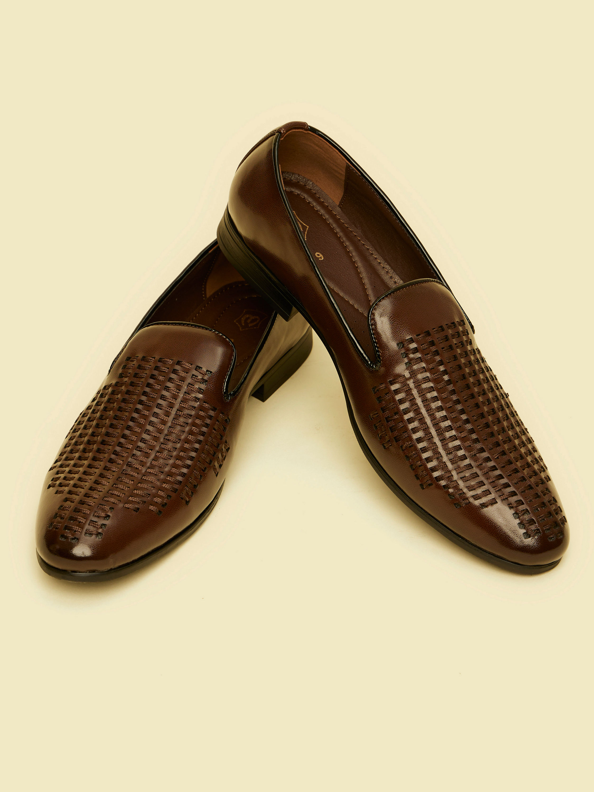 Manyavar Men Brown Charm Festive Shoe