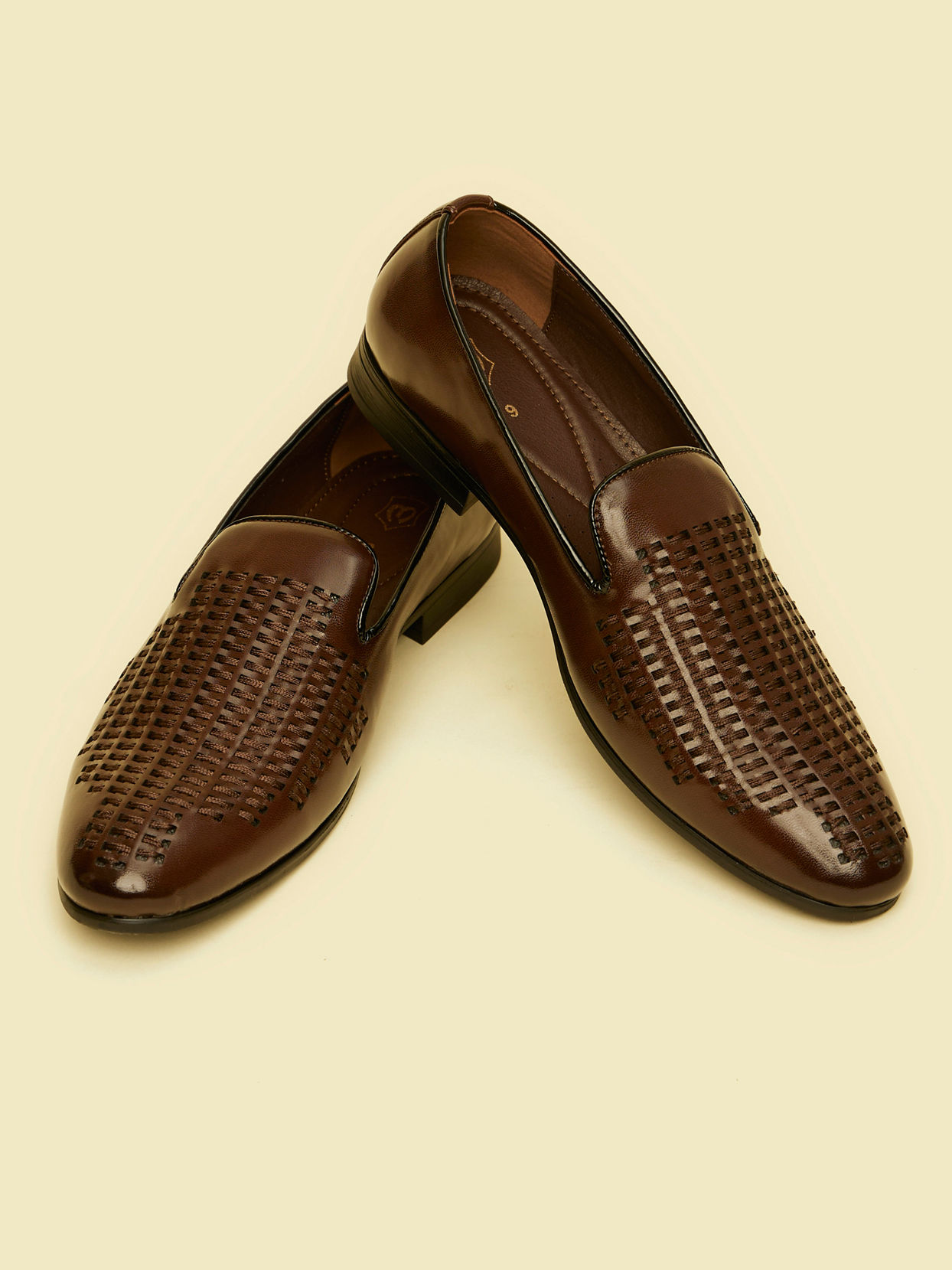 Manyavar Men Brown Charm Festive Shoe