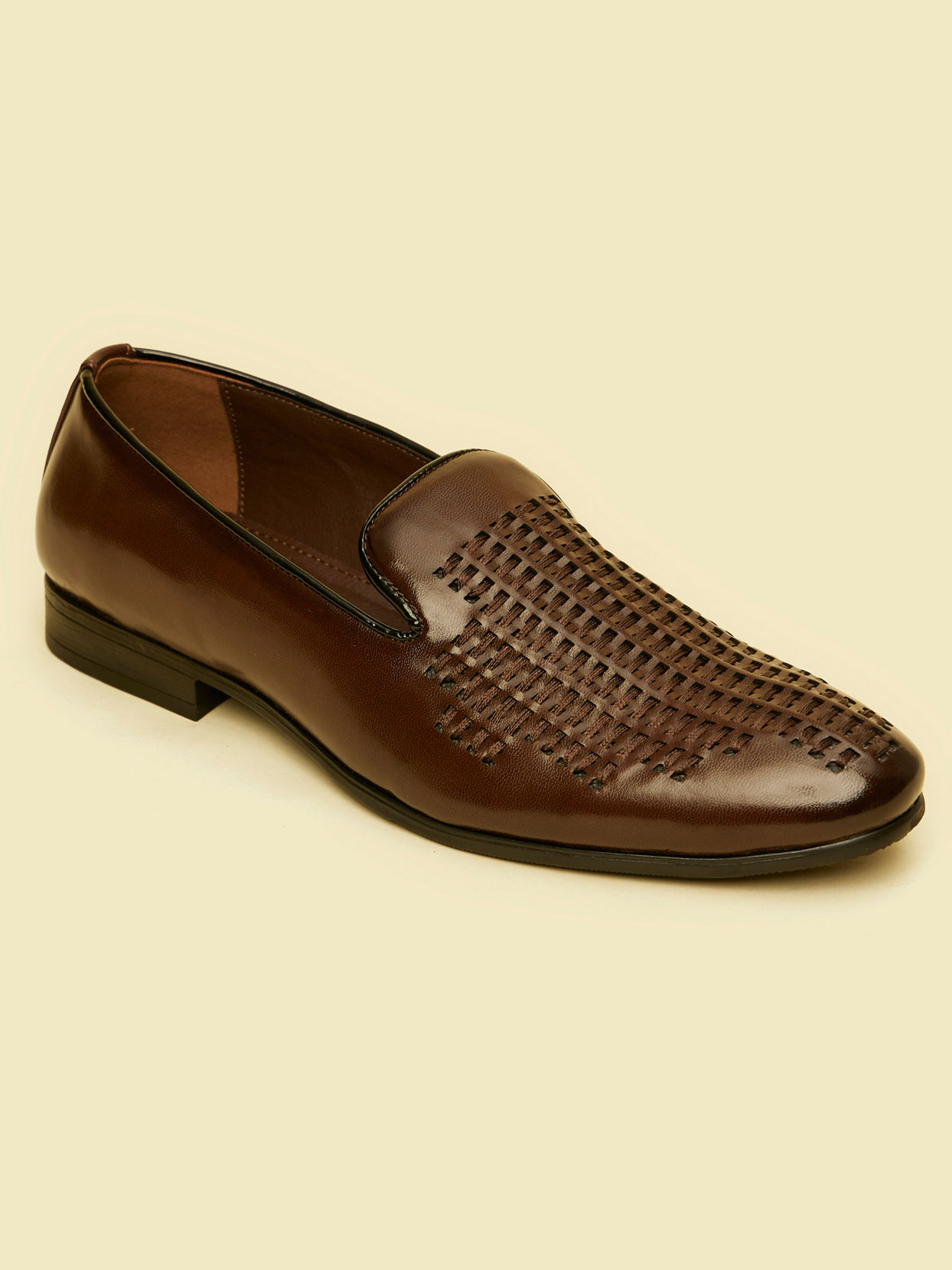 Manyavar Men Brown Charm Festive Shoe