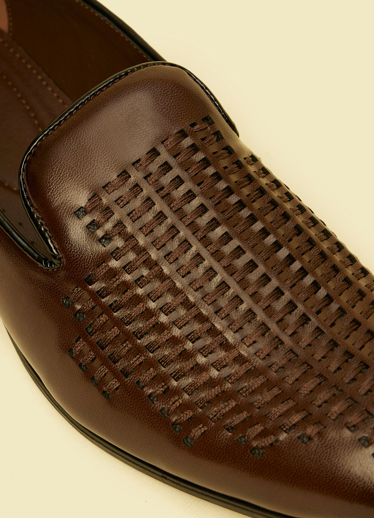 Manyavar Men Brown Charm Festive Shoe