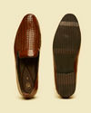 Manyavar Men Dark Brown Elegance Shoe