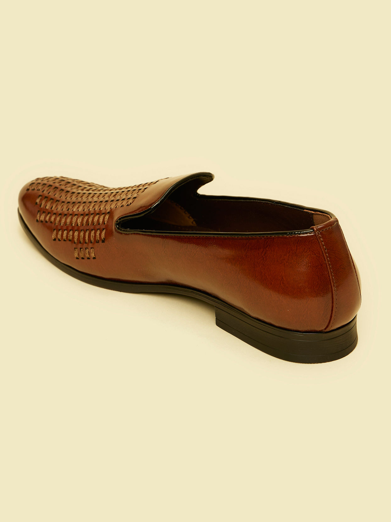 Manyavar Men Dark Brown Elegance Shoe