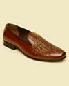Manyavar Men Dark Brown Elegance Shoe