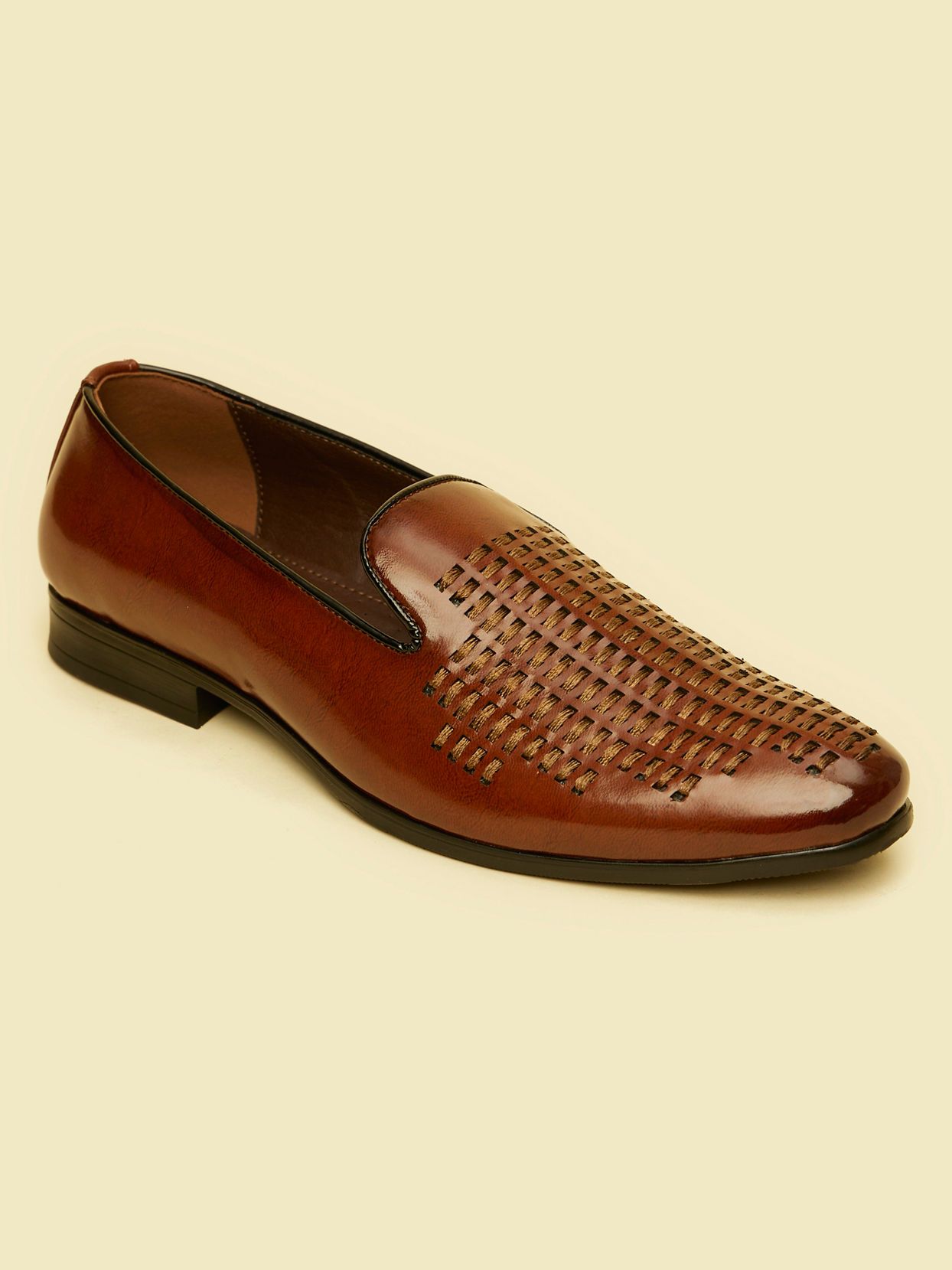 Manyavar Men Dark Brown Elegance Shoe