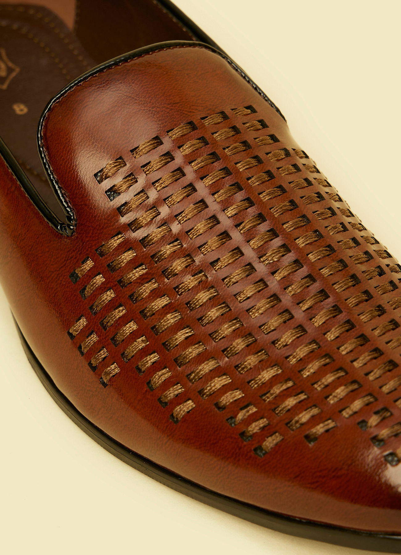 Manyavar Men Dark Brown Elegance Shoe