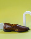 Manyavar Men Dark Brown Regalia Shoe