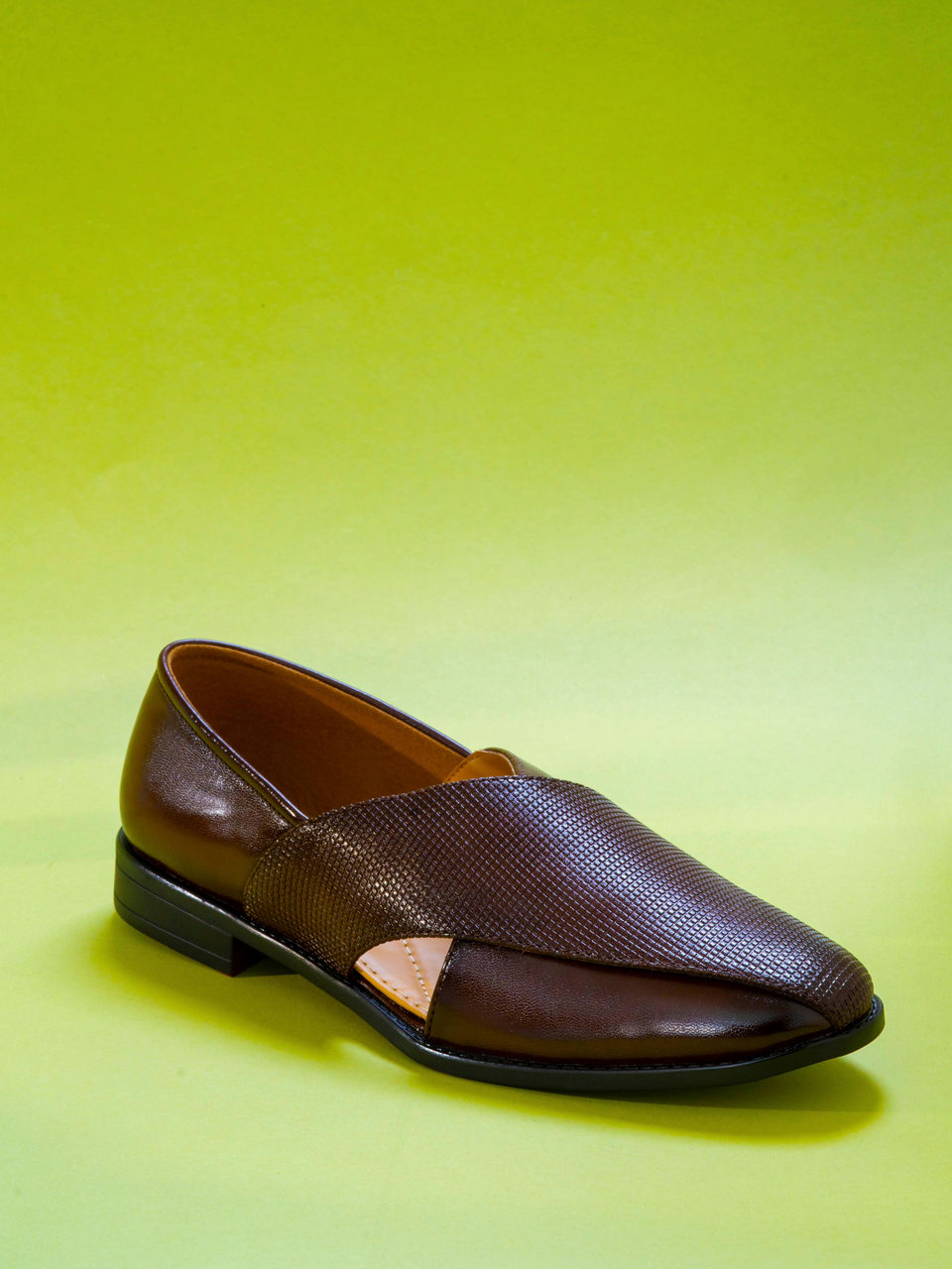 Manyavar Men Dark Brown Regalia Shoe