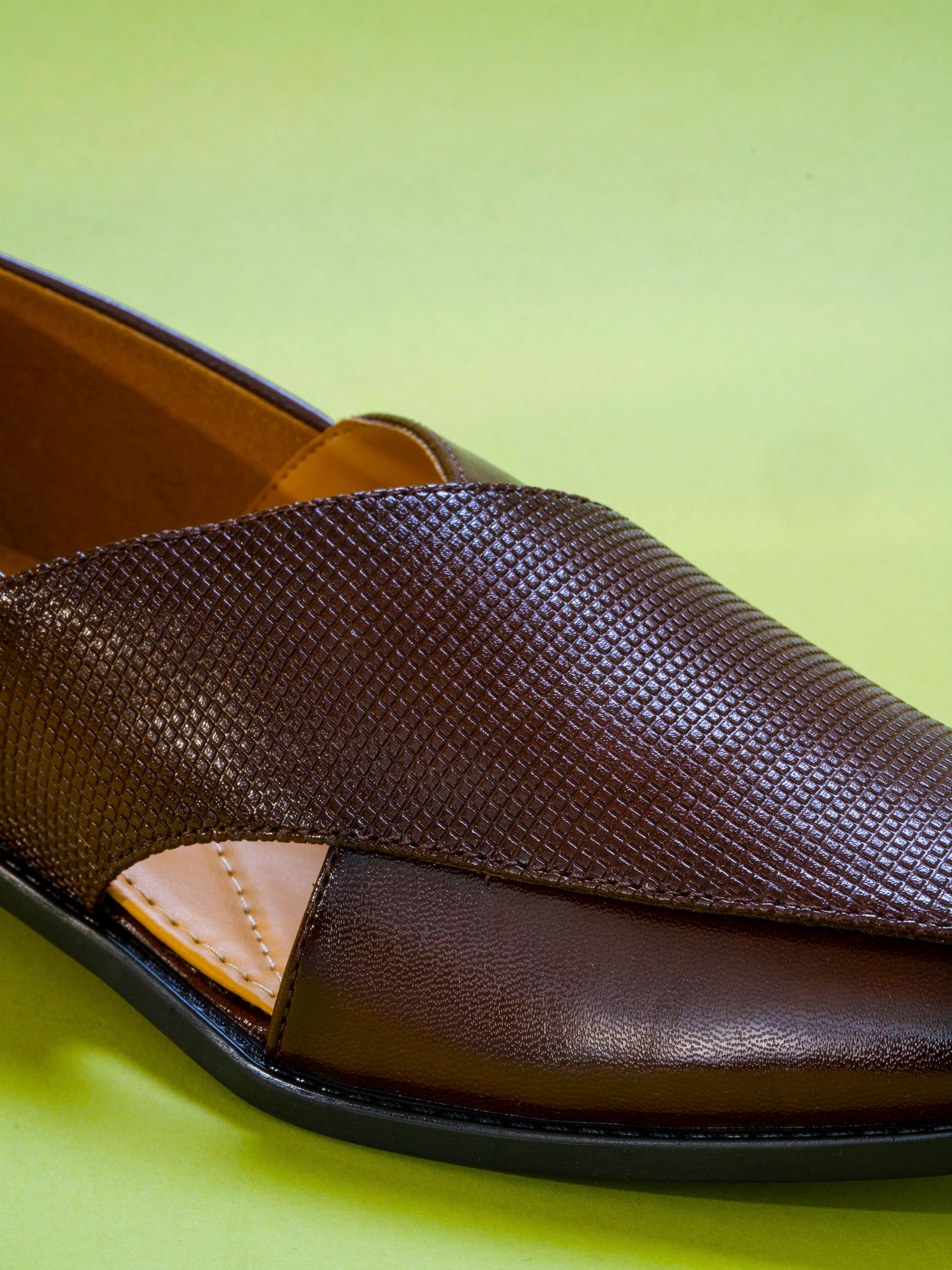 Manyavar Men Dark Brown Regalia Shoe