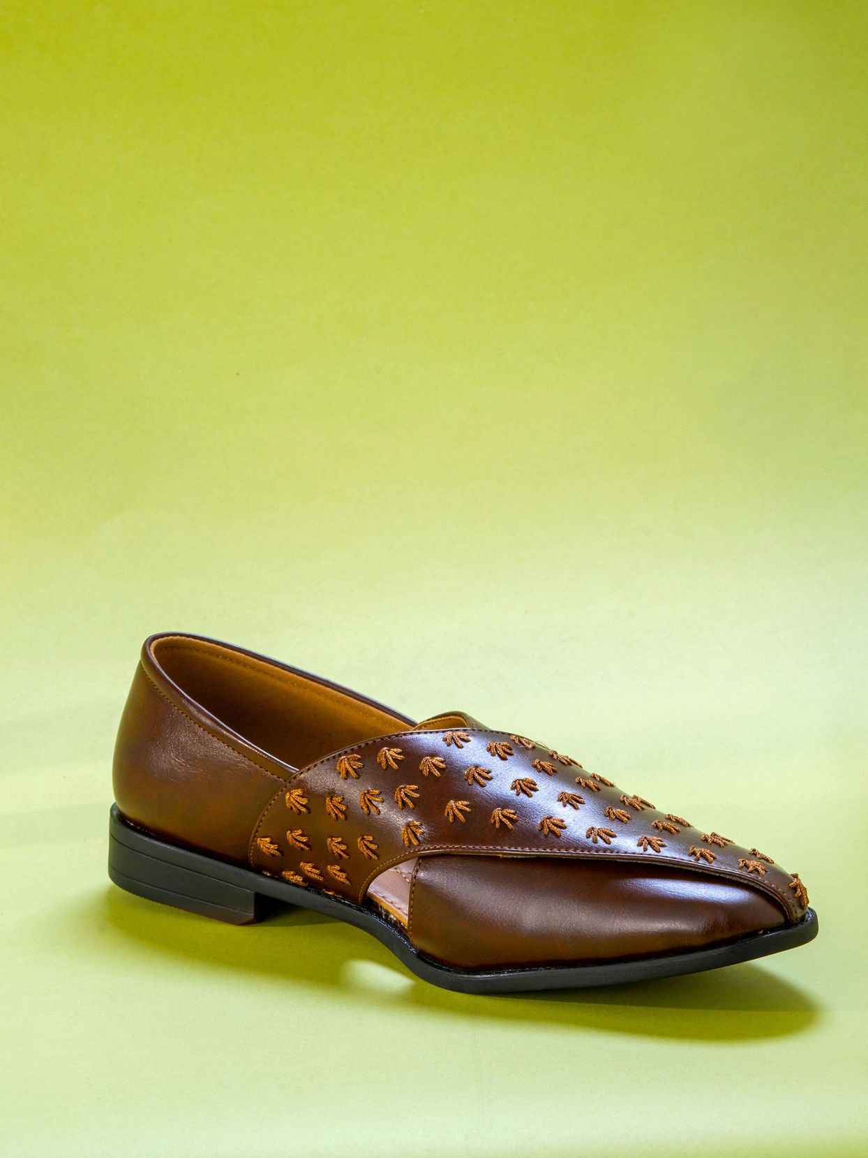 Manyavar Men Posh Dark Brown Shoe