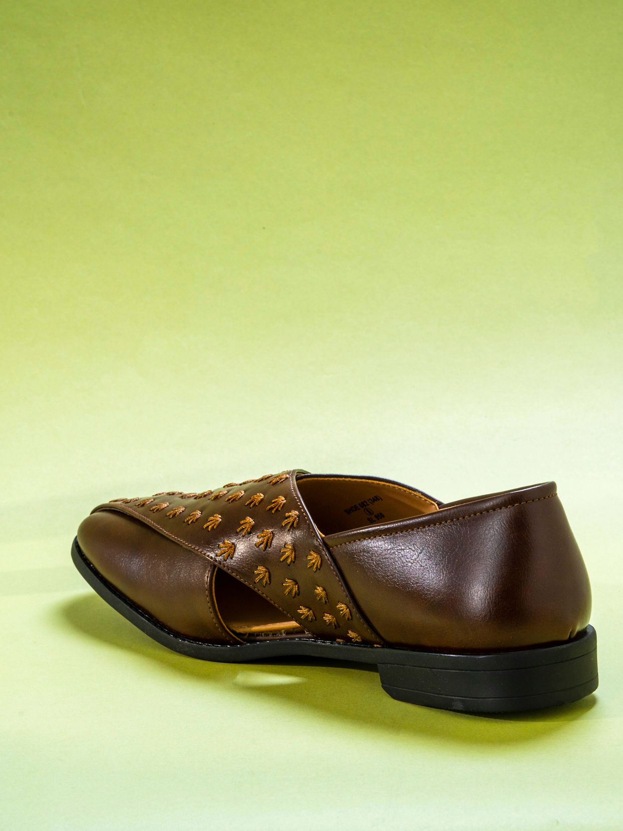 Manyavar Men Posh Dark Brown Shoe