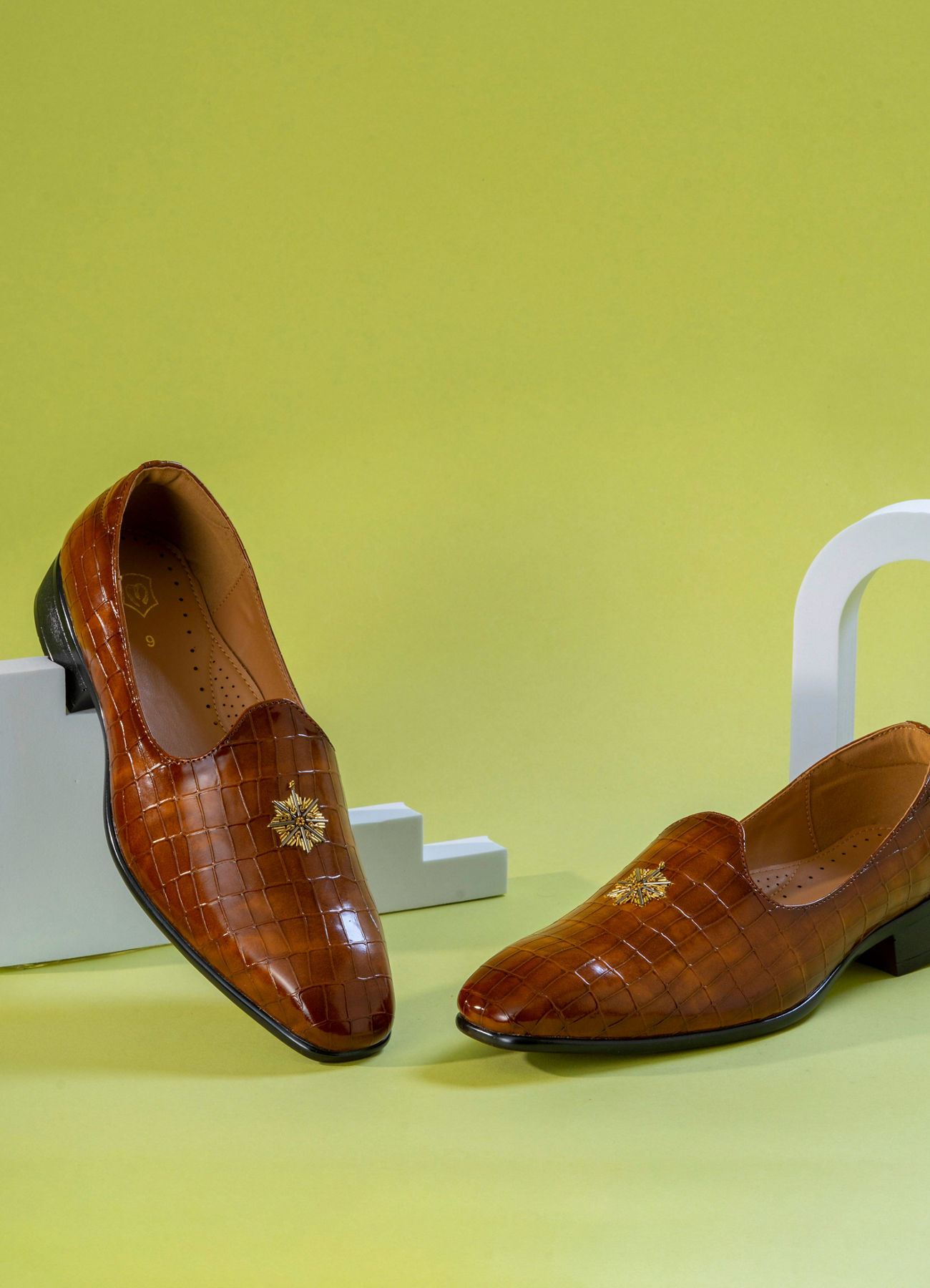 Manyavar Men Dapper Brown Shoe
