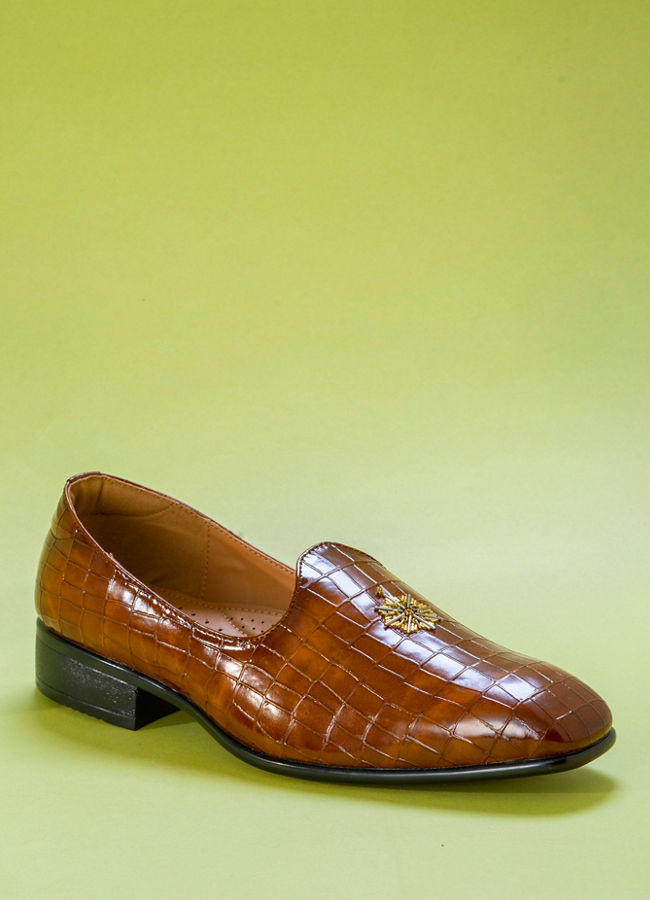 Manyavar Men Dapper Brown Shoe