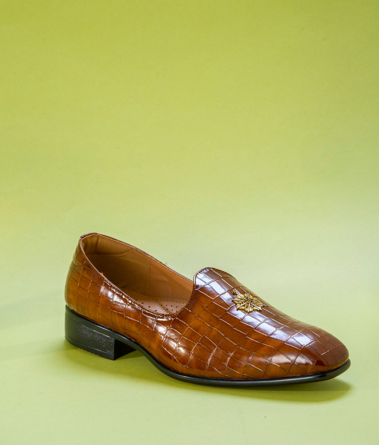 Manyavar Men Dapper Brown Shoe