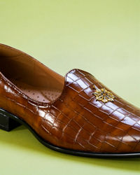 Manyavar Men Dapper Brown Shoe