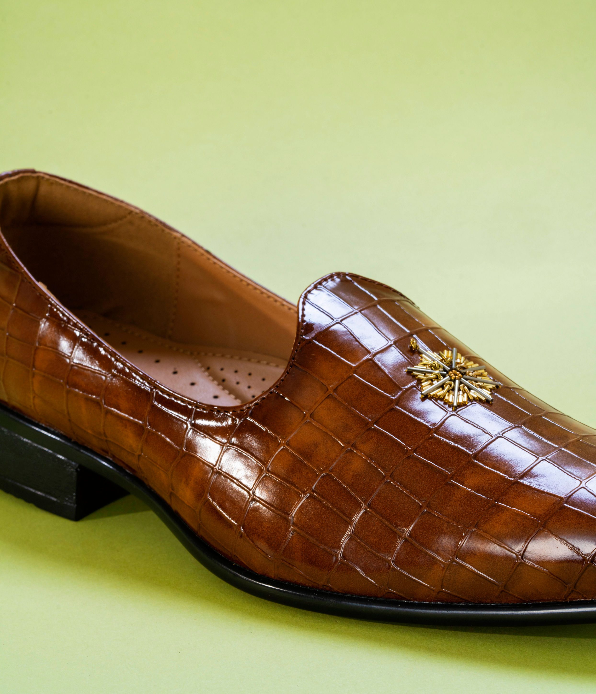 Manyavar Men Dapper Brown Shoe