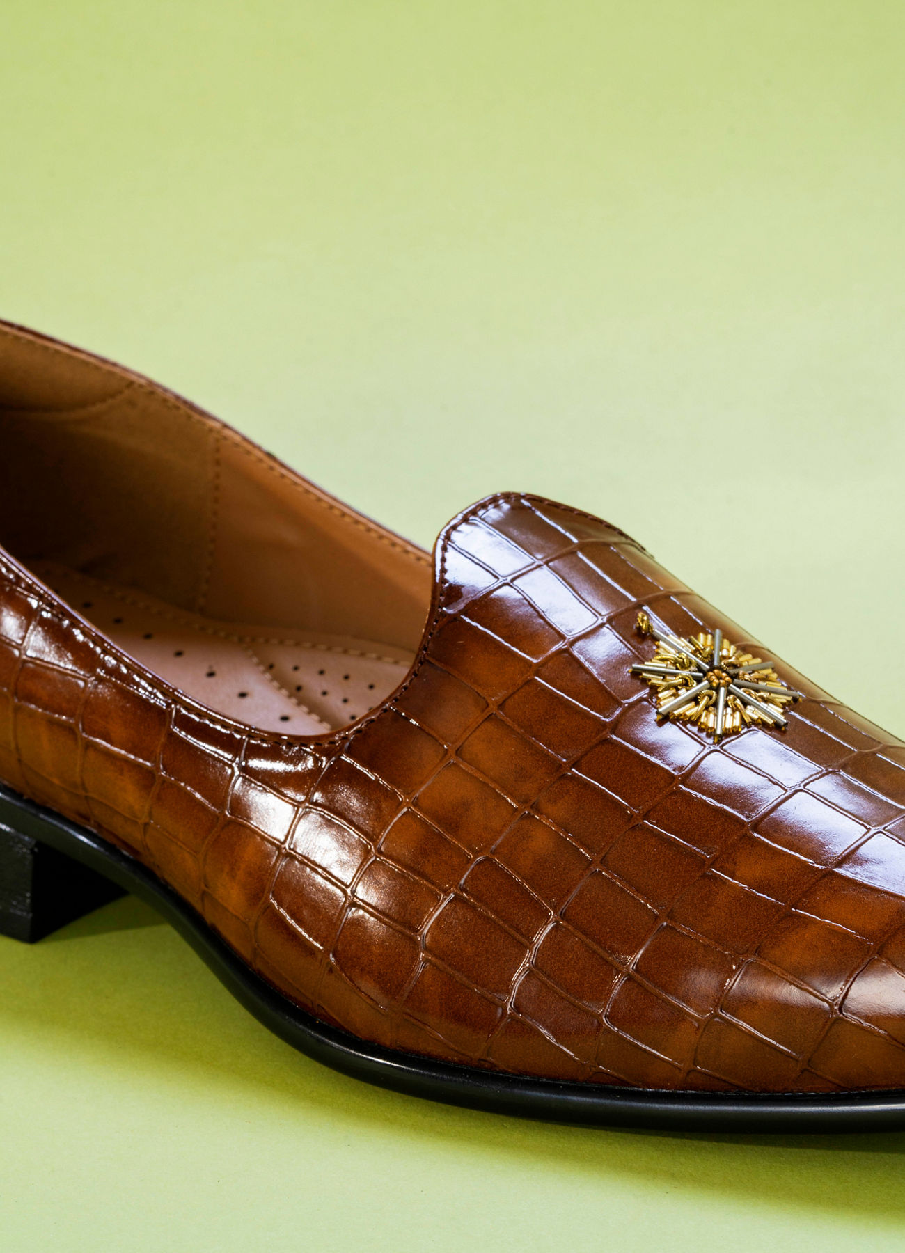 Manyavar Men Dapper Brown Shoe