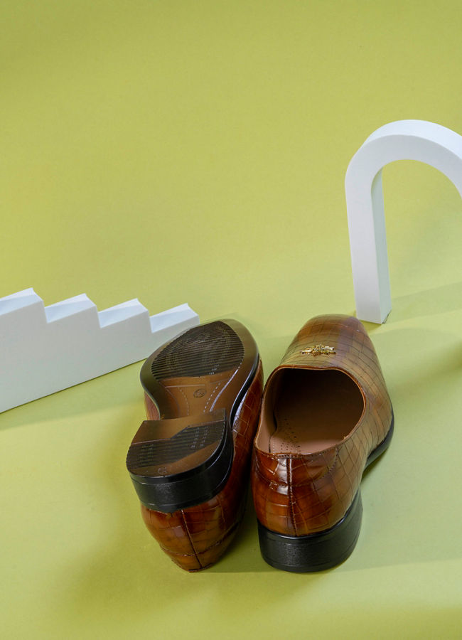 Manyavar Men Dapper Brown Shoe