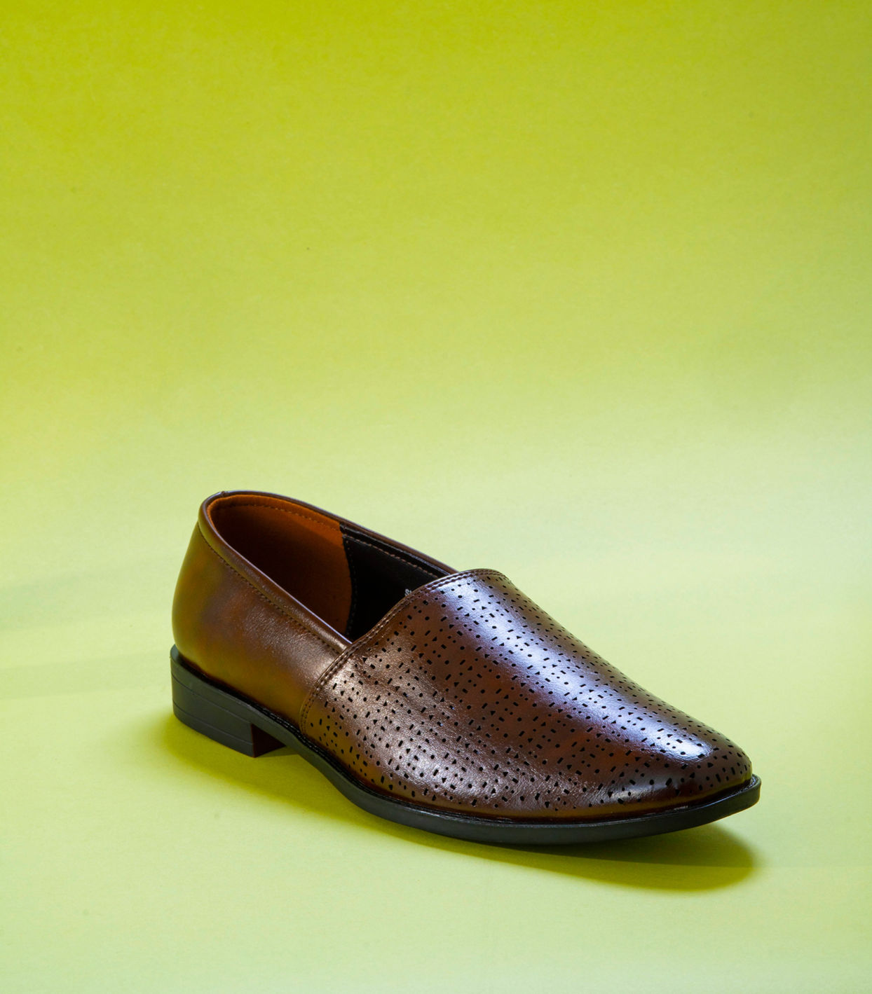Manyavar Men Classic Dark Brown Shoe