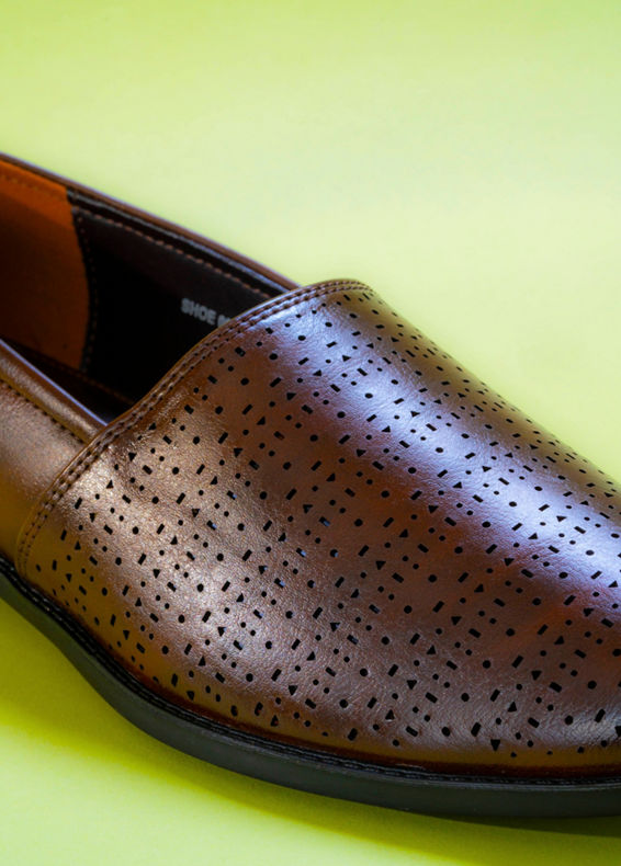 Manyavar Men Classic Dark Brown Shoe